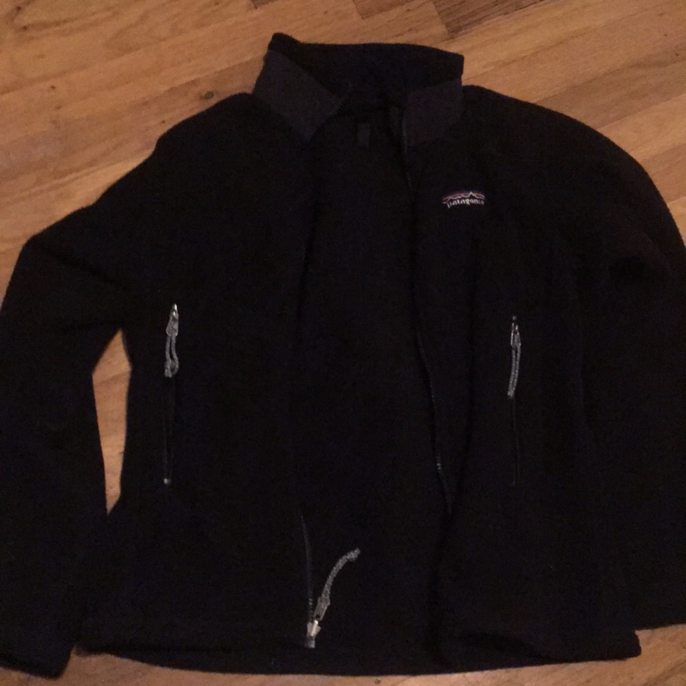 Patagonia Black Fleece Full Zip Polartec Jacket